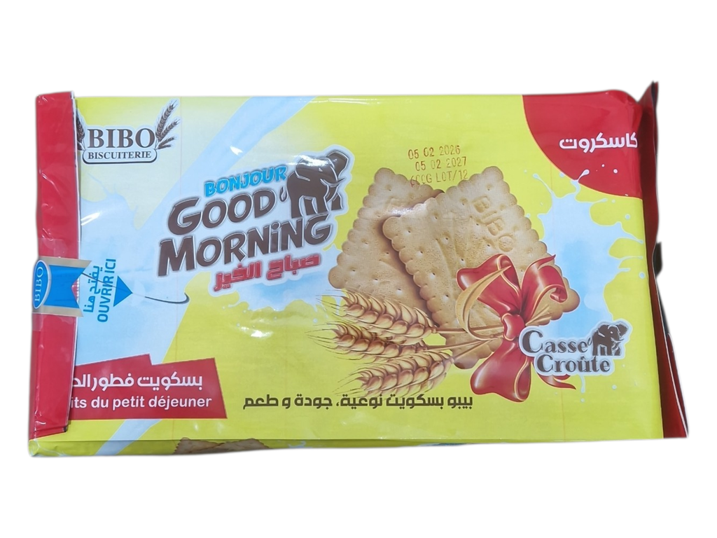 BIBO biscuit du petit déjeuner good morning