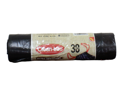 CLEAN BAG sac poubelle 30l