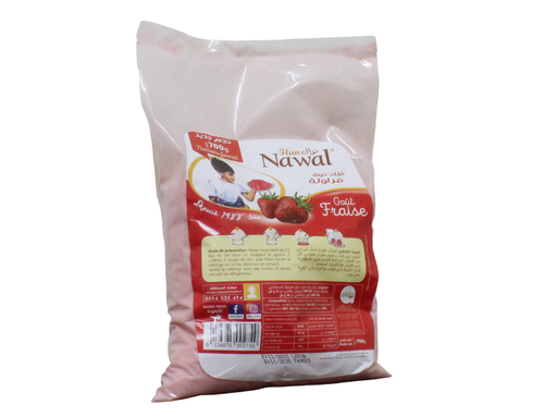 NAWAL flan gout fraise sac 700g