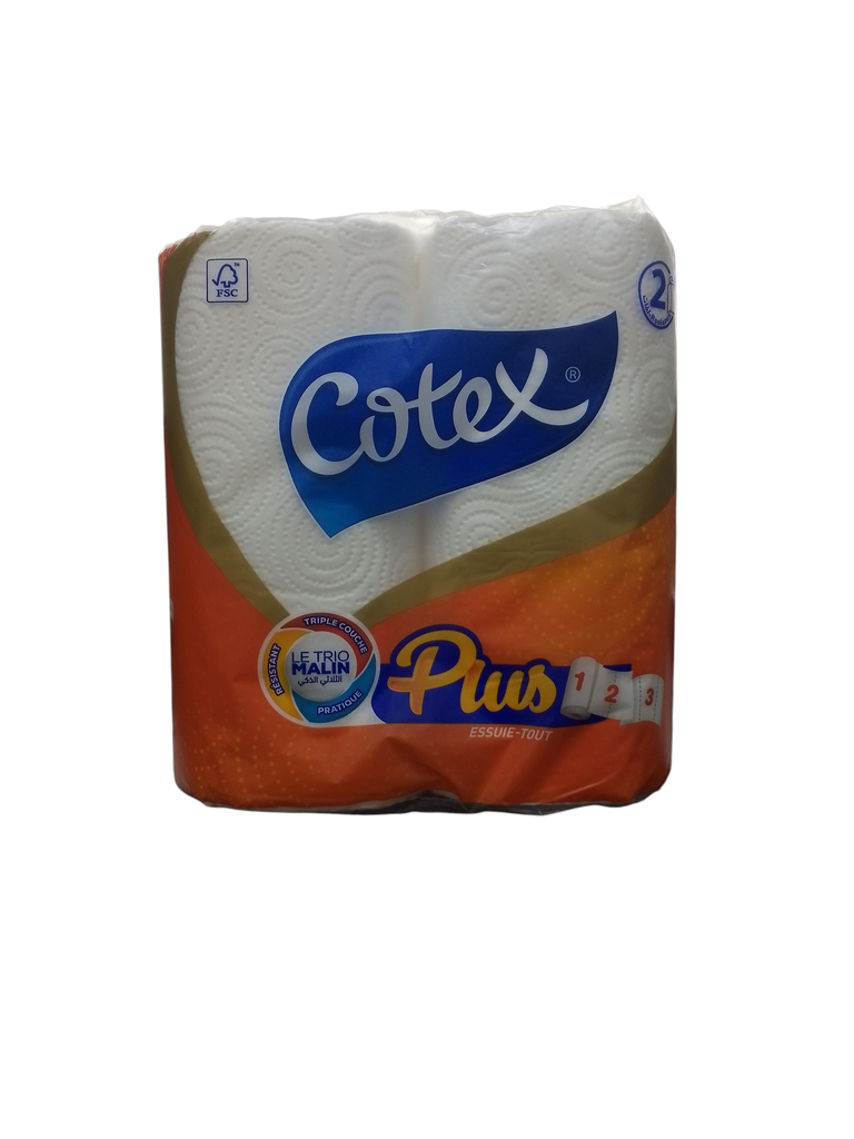 COTEX essuie tout plus
