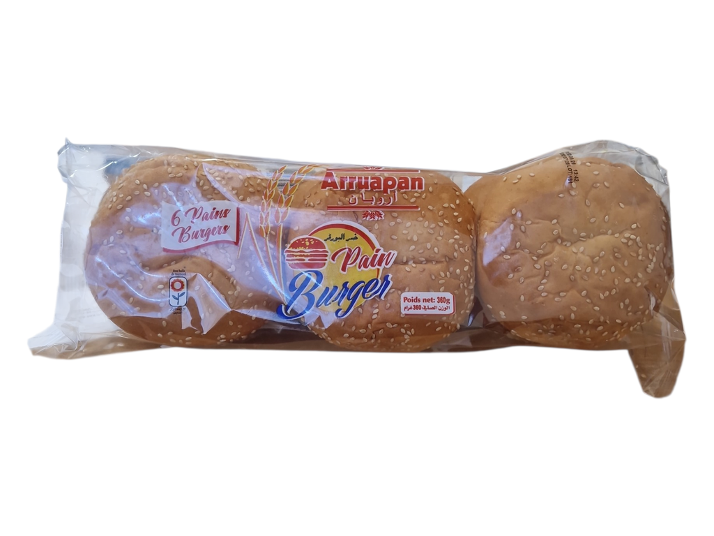 Arruapan burger*6p 360grs